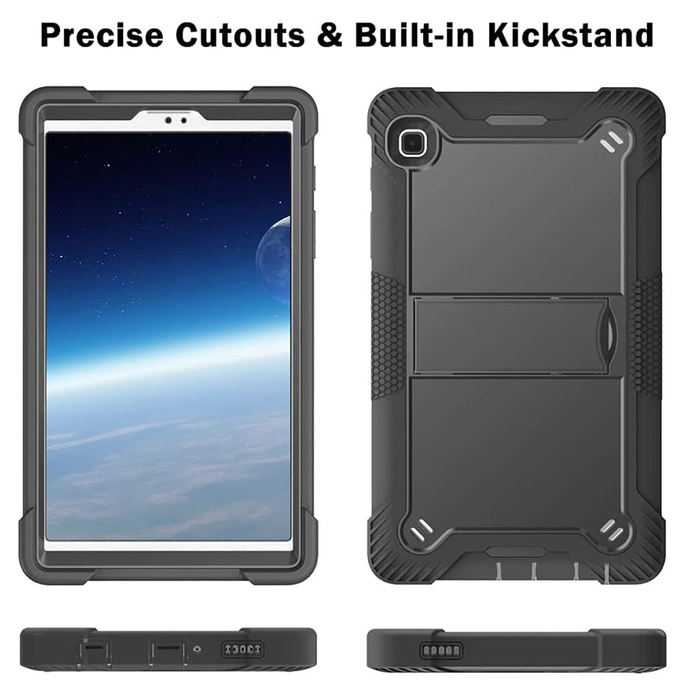 Techsuit - Rugged TabShell + Screen Protector - Galaxy Tab A7 10.4 (2020 / 2022) - Black