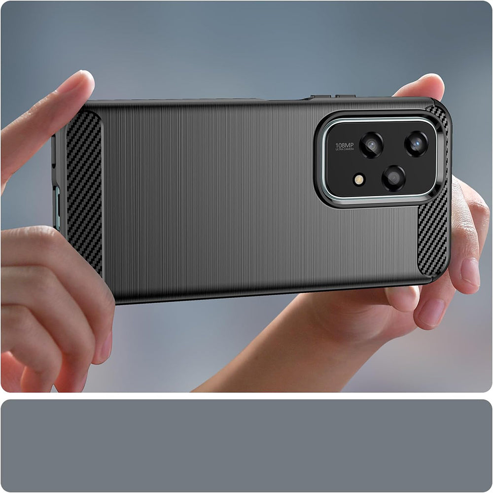 Techsuit - Carbon Silicone - Honor 200 Lite - Black