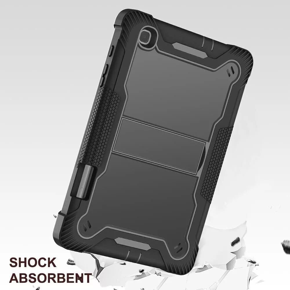Techsuit - Rugged TabShell + Screen Protector - Galaxy Tab S6 Lite 10.4 P610/P615 - Black