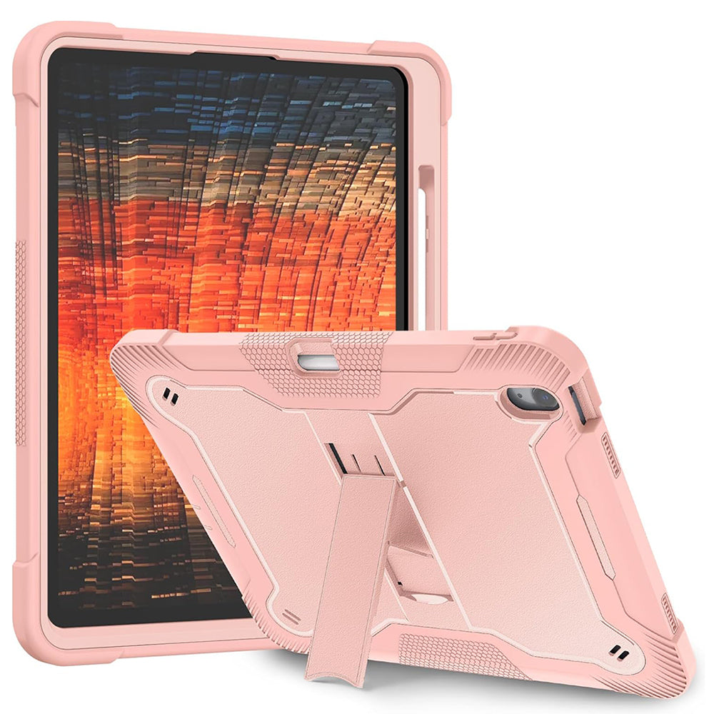 Techsuit - Rugged TabShell + Screen Protector - iPad Air 13 (2024) / Air 13 (2025) - Rose Gold