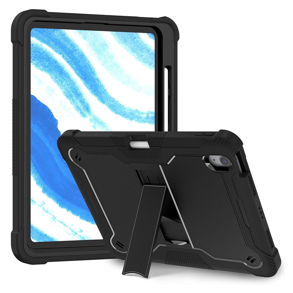 Techsuit - Rugged TabShell + Screen Protector - iPad Air 11 (2024) / Air 11 (2025) - Black