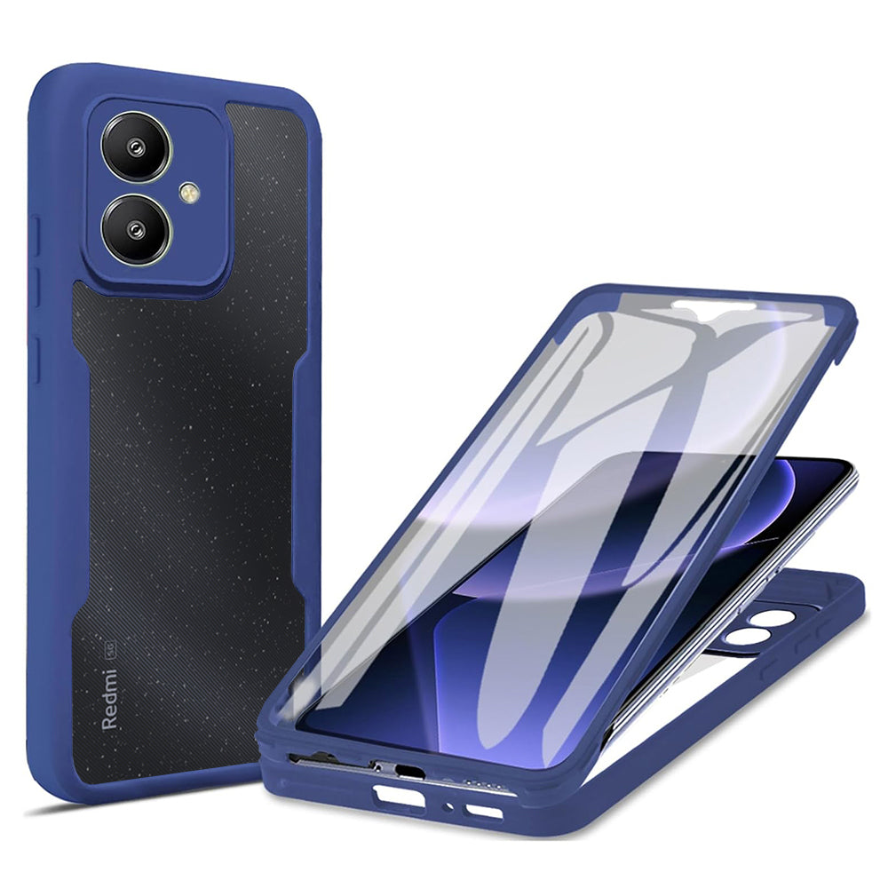 Techsuit - ColorVerse 360 Series + Screen Protector - Xiaomi Redmi 13C 5G - Blue