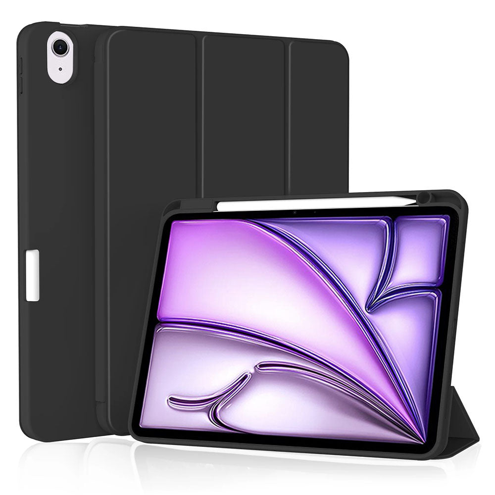 Techsuit - Flex Trifold (with Pencil Holder) - iPad Air 11Â (2024) / Air 11 (2025) - Black