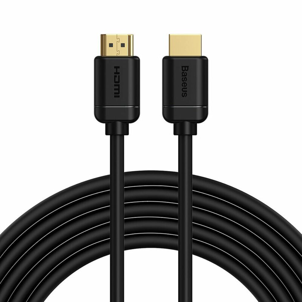 Baseus - Video Cable (CAKGQ-D01) - HDMI to HDMI, High Definition, 5m - Black