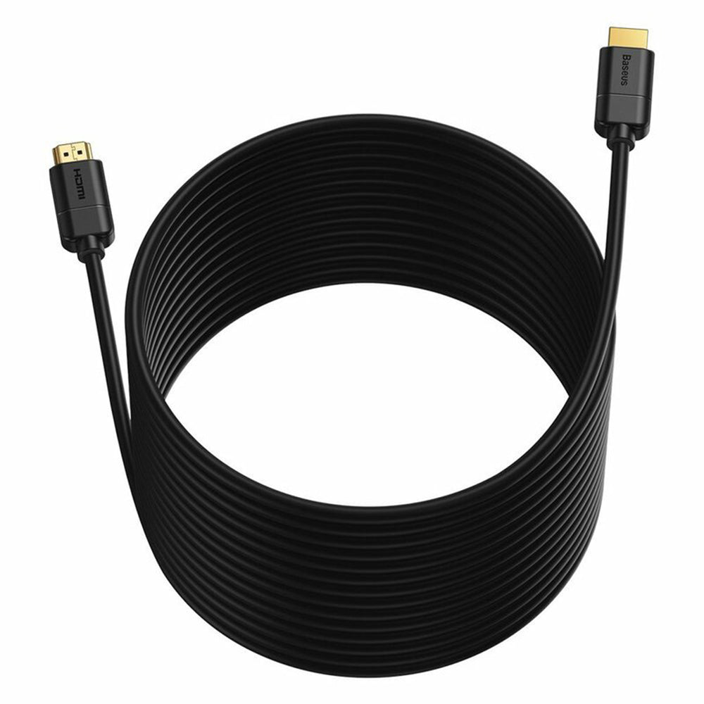 Baseus - Video Cable (CAKGQ-D01) - HDMI to HDMI, High Definition, 5m - Black