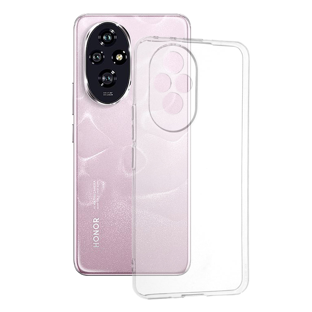 Techsuit - Clear Silicone - Honor 200 - Transparent