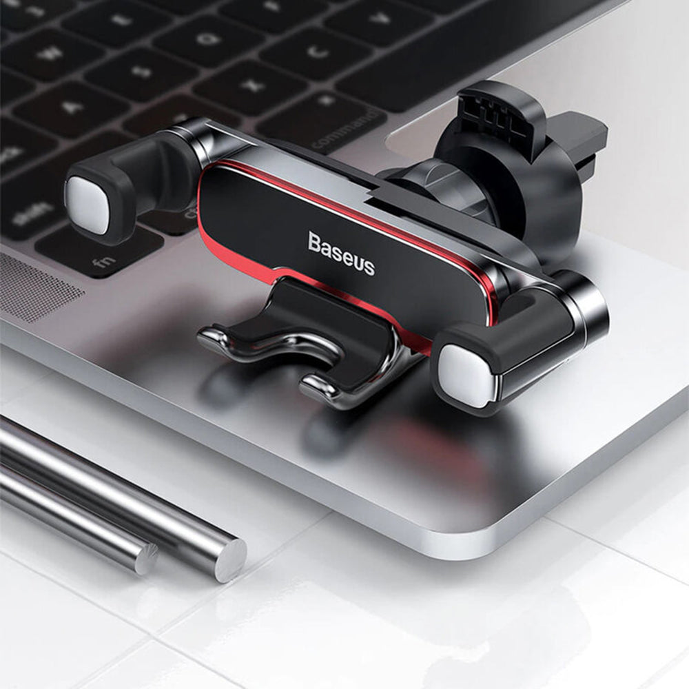 Baseus - Car Holder Mr Hui Gravity Series (SUYL-HU01) - for Air Vent - Black