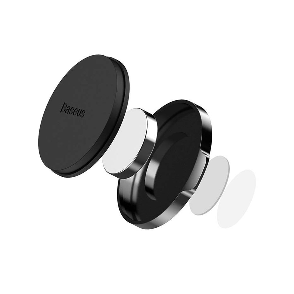 Baseus - Car Holder Small Ears Series (C40141403113-01) - Magnetic Bracket, for Dashboard, Flat Type - Cluster Black