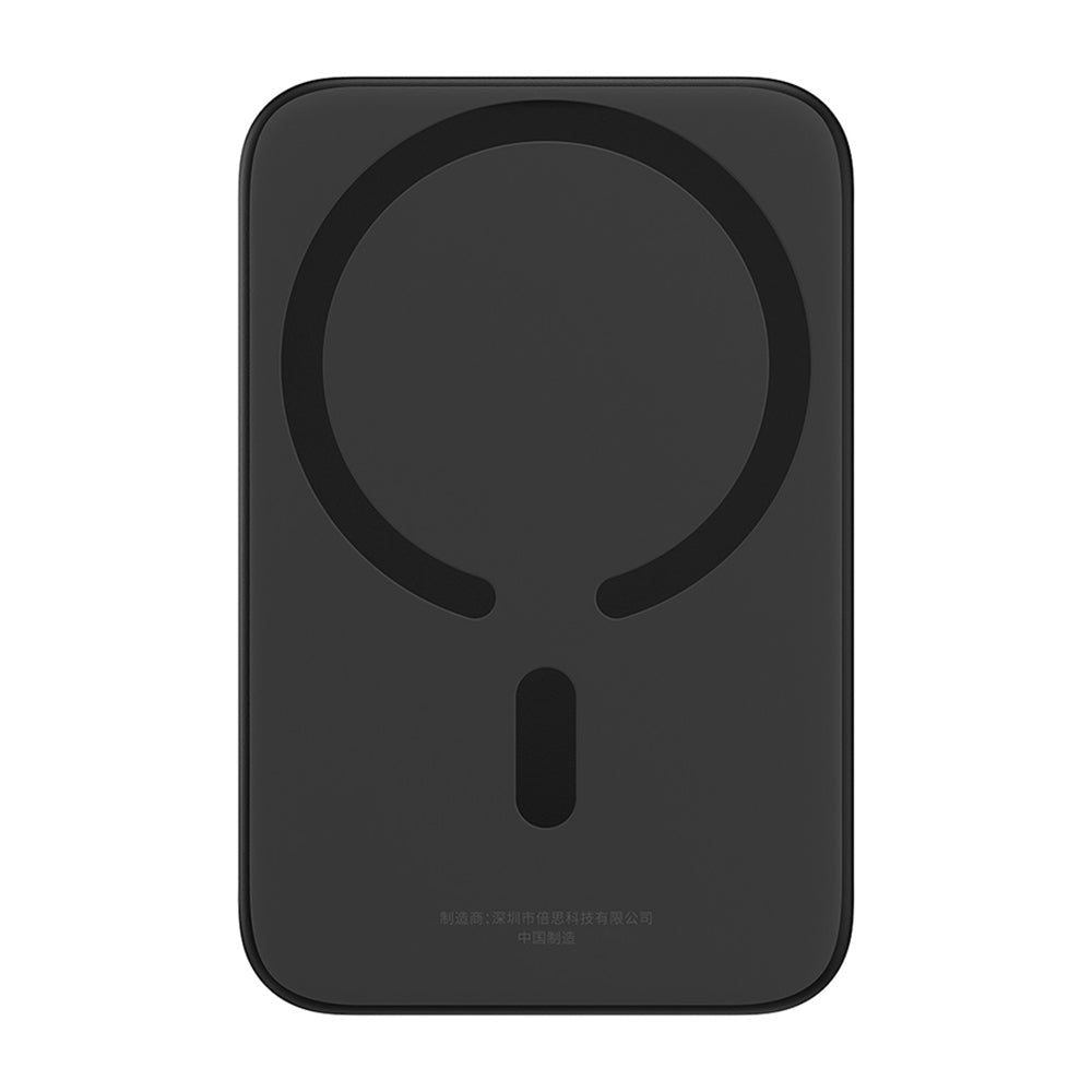 Baseus - Power Bank Mini Air (P10059002113-00) - Type-C, MagSafe Charging, 20W, 6000mAh, with Cable Type-C, 30cm - Black