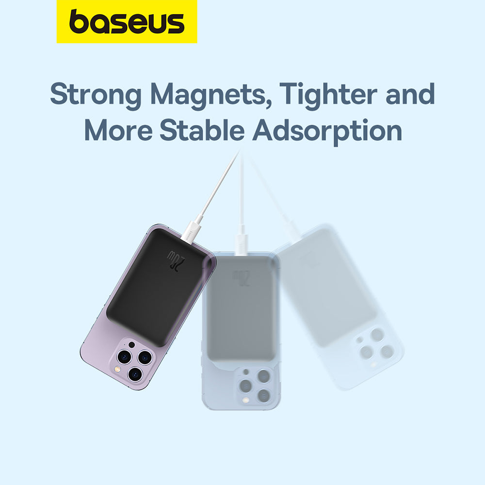 Baseus MagSafe Power Bank 6000mAh 20W με Θύρα USB-C Μαύρο