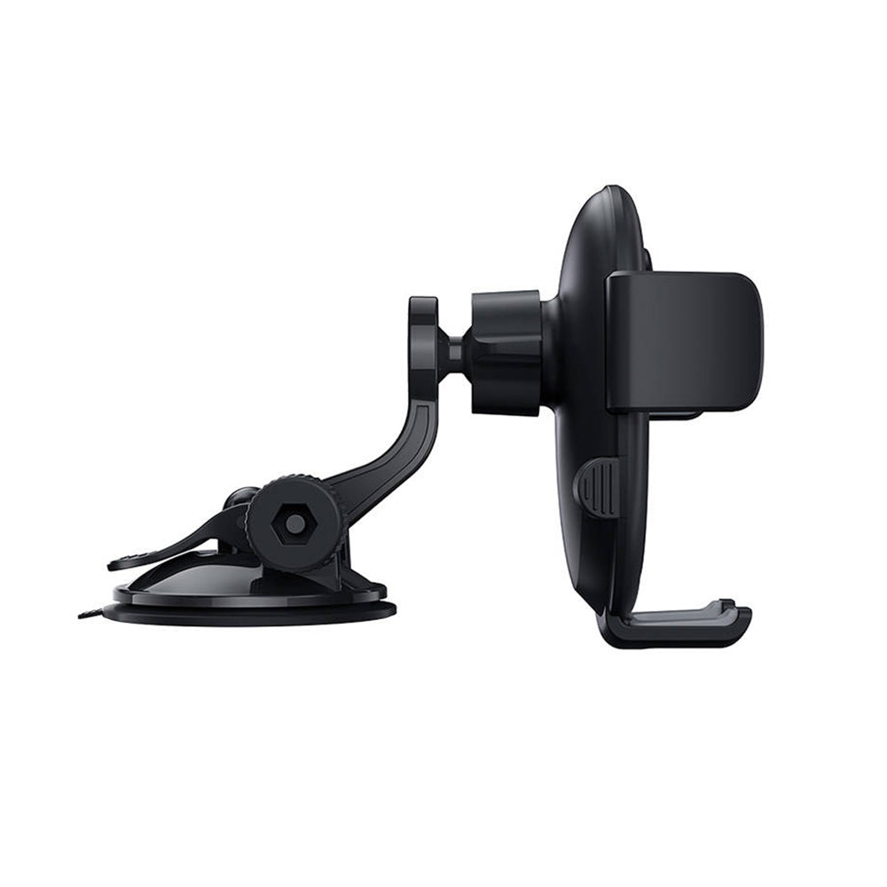 Baseus - Car Holder UltraControl Lite Series (C40351700111-00) - Suction Cup Mounting Base, for 7.2inch Max - Cluster Black