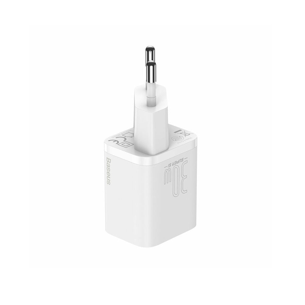 Baseus - Wall Charger Super Si (CCSUP-J02) - Type-C, Fast Charge, 30W - White