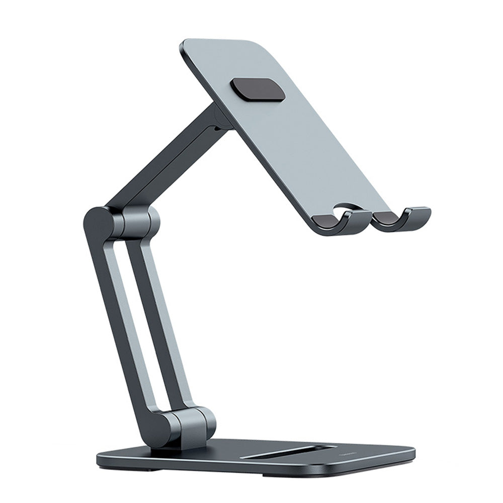 Baseus - Desk Holder Biaxial (LUSZ000013) - for Phones, Foldable, Aluminum Alloy - Grey
