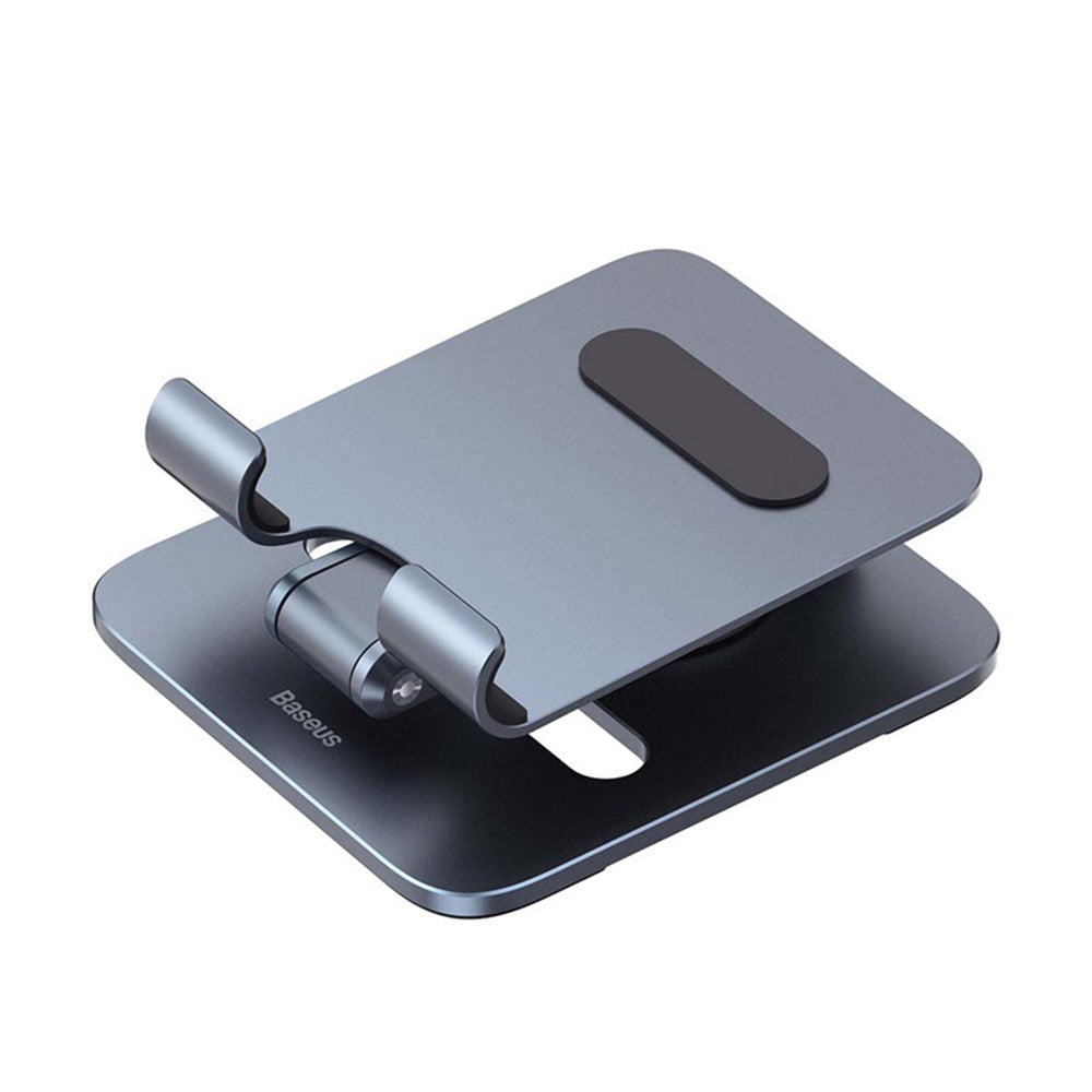 Baseus - Desk Holder Biaxial (B10431801811-00) - for Tablets, Foldable, Aluminum Alloy - Space Grey