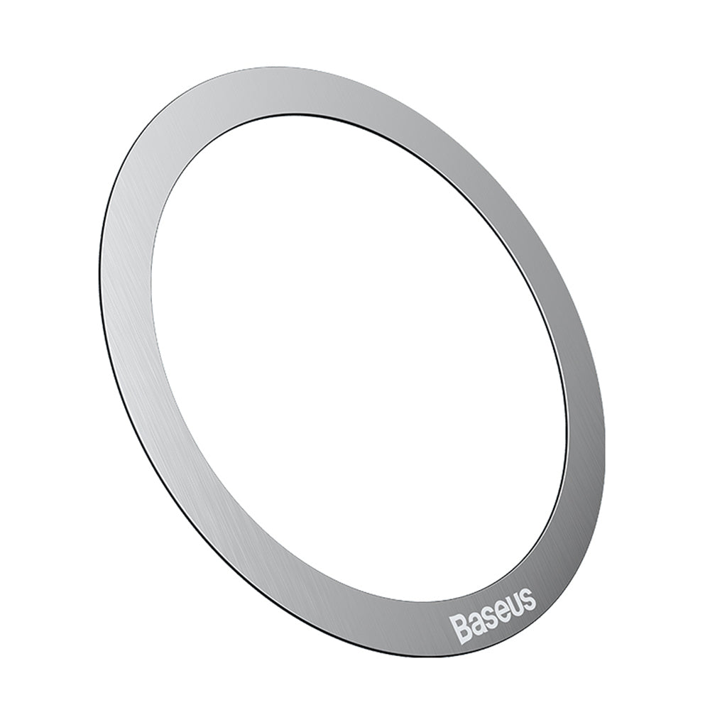 Baseus - (2 pack) Metal Ring Magnetic Series (PCCH000012) - Universal Phone Ring for Samsung, iPhone - Silver