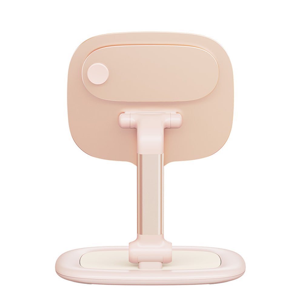 Baseus - Desk Holder Seashell (B10451501411-00) - for Tablets, Phones, MagSafe, Aluminum Alloy - Baby Pink