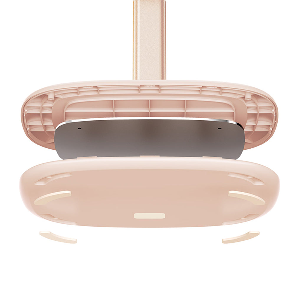 Baseus - Desk Holder Seashell (B10451501411-00) - for Tablets, Phones, MagSafe, Aluminum Alloy - Baby Pink