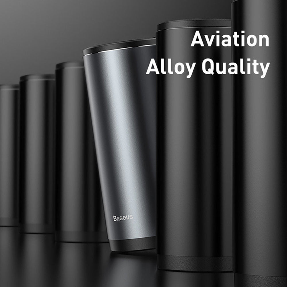 Baseus - (60 pack) Trash Bag Gentleman Style (CRLJD-0G) - for Trash Can, 2 Rolls - Gray