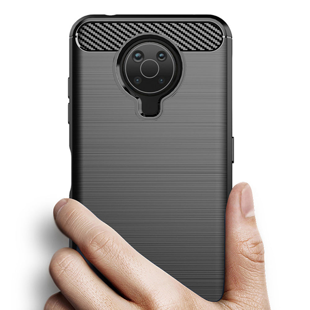 Techsuit - Carbon Silicone - Nokia G10 / G20 - Black