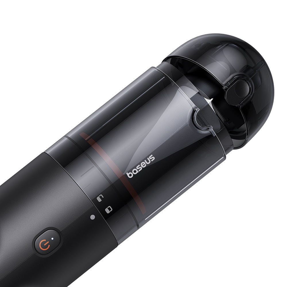 Baseus - Car Vacuum Cleaner AP01 (C30450100111-00) - Disposable Dust Bag, 5000Pa, 6000mAh, 85W, Type-C - Black