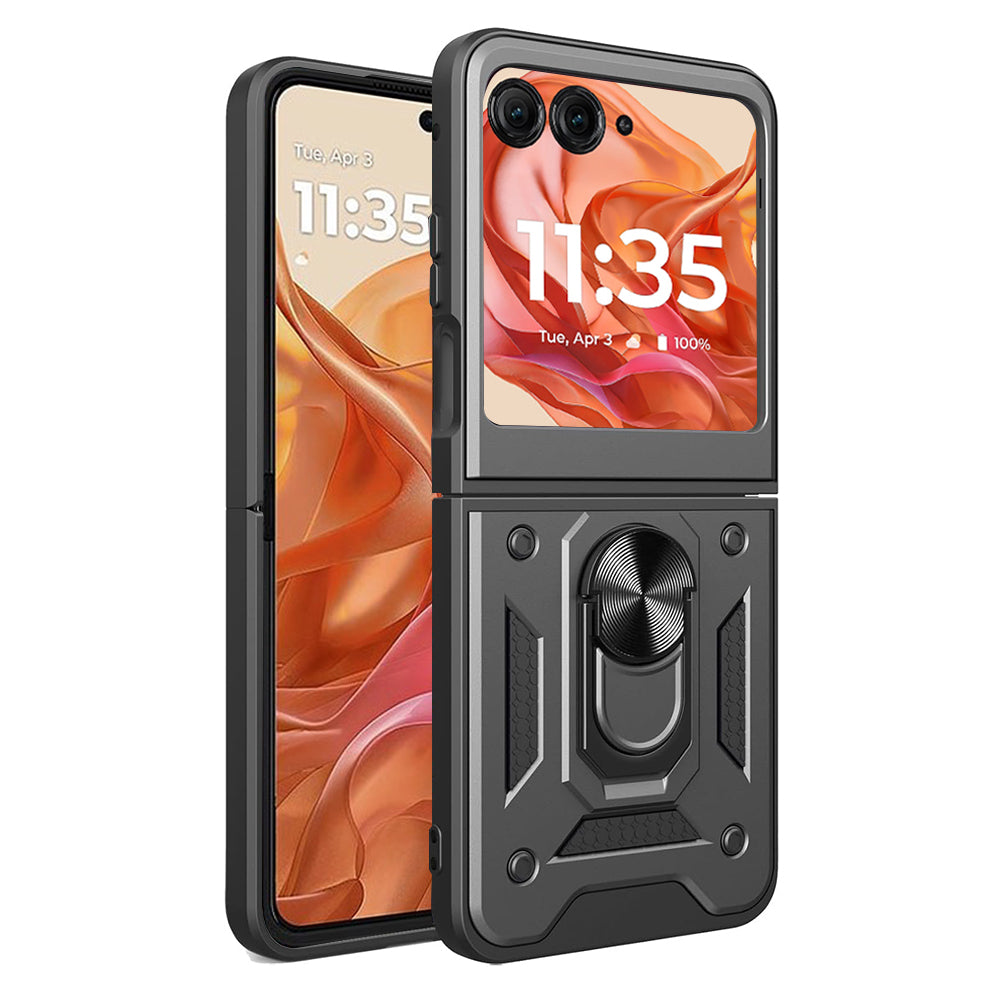 Techsuit - CamShield Series - Motorola Razr 50 / Razr 60 - Black