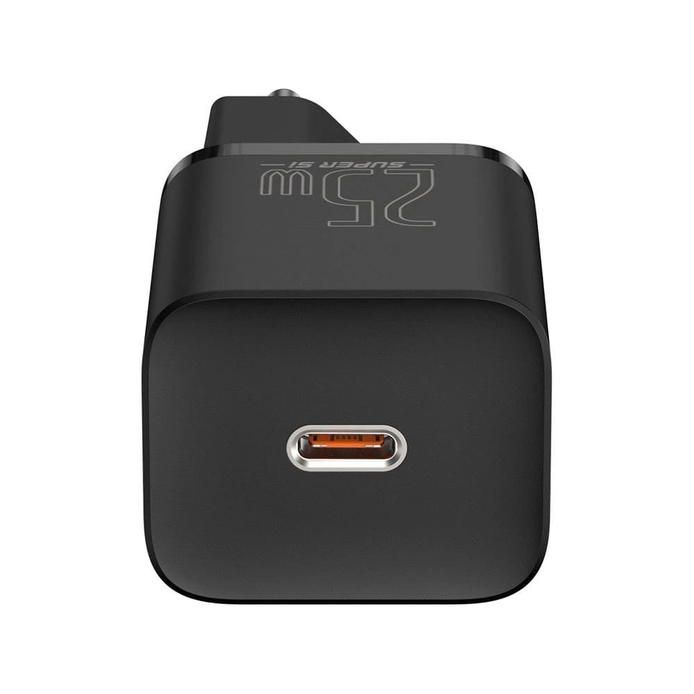 Baseus - Wall Charger Super Si 1C (CCSP020101) - Type-C, Fast Charge, 25W - Black