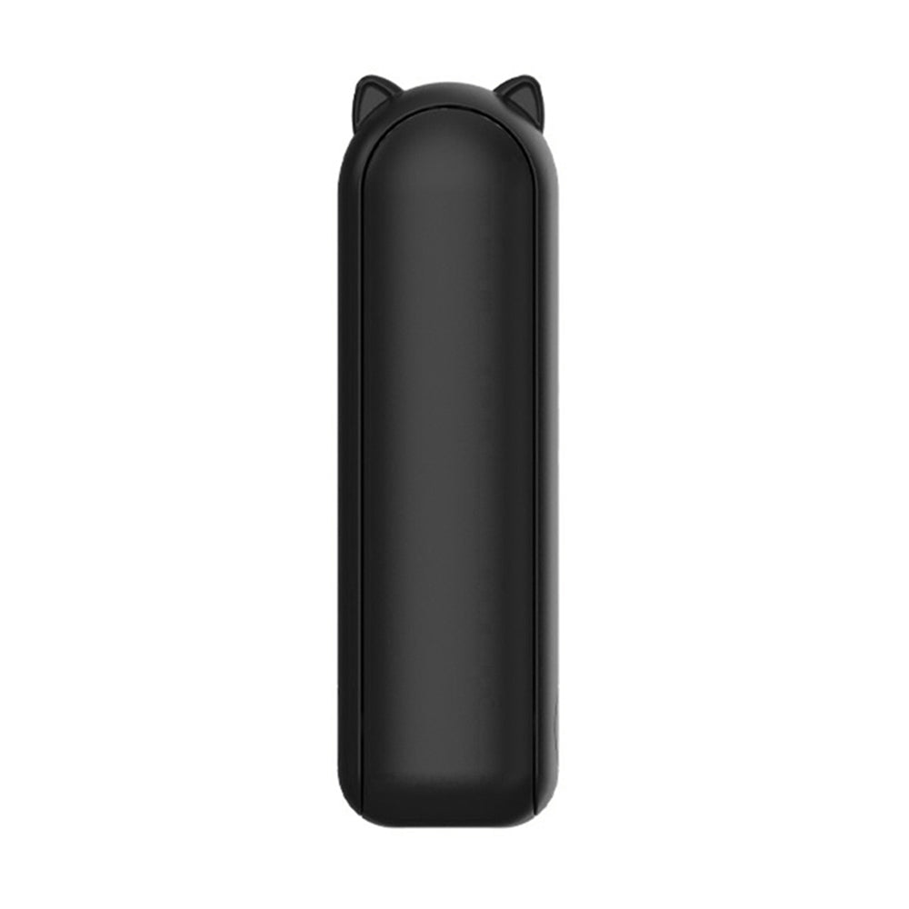 Techsuit - Mini Portable Hand Fan (HZ001) - 2000mAH, USB Rechargeable, 3 Speeds Adjustable - Black