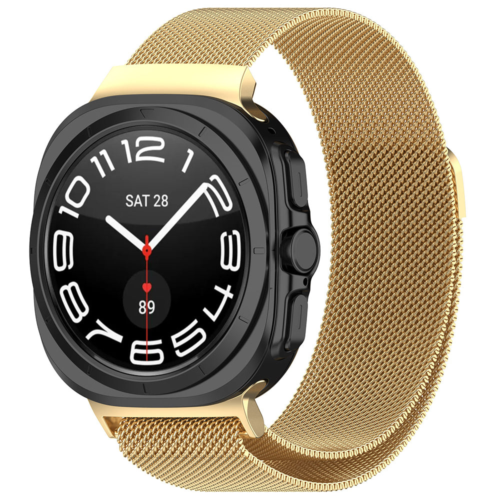 Techsuit - Watchband (W009) - Samsung Galaxy Watch Ultra 47mm / Watch Ultra 2 - Gold