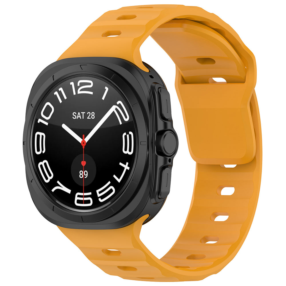 Techsuit - Watchband (W055) - Samsung Galaxy Watch Ultra 47mm / Watch Ultra 2 - Orange