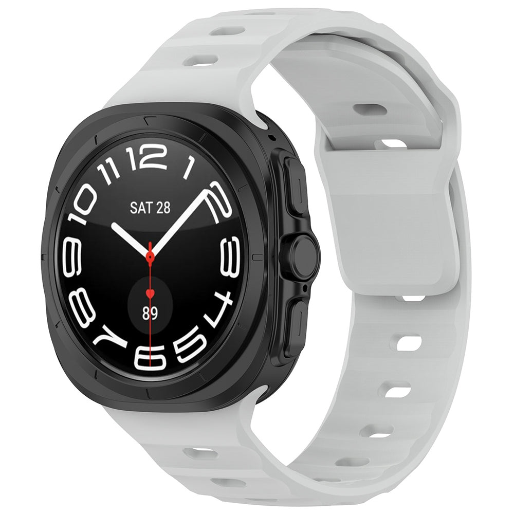Techsuit - Watchband (W055) - Samsung Galaxy Watch Ultra 47mm / Watch Ultra 2 - Gray