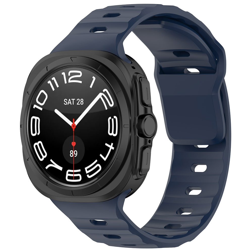 Techsuit - Watchband (W055) - Samsung Galaxy Watch Ultra 47mm / Watch Ultra 2 - Navy Blue