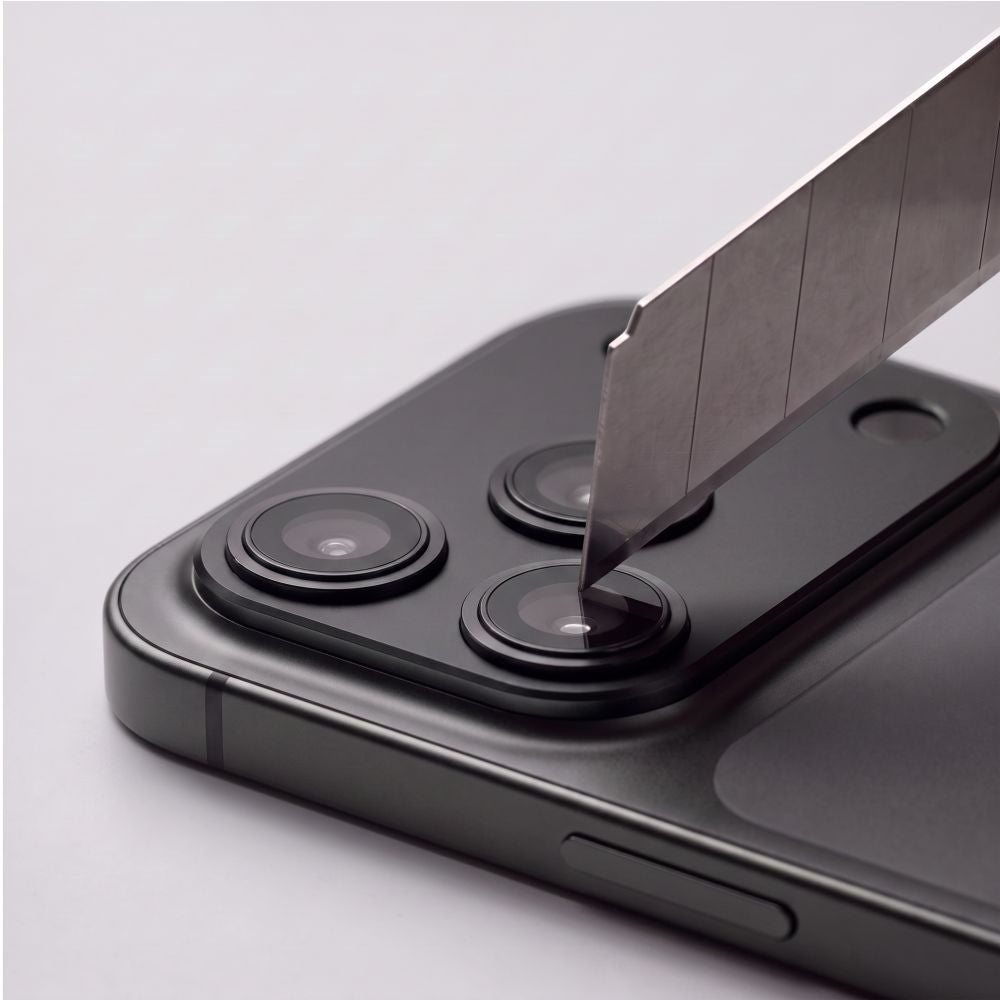 Tech-Protect Camfull Fit+ Προστατευτικό Κάμερας για iPhone 17 Pro Max - Phone 18 Pro Max - Μαύρο