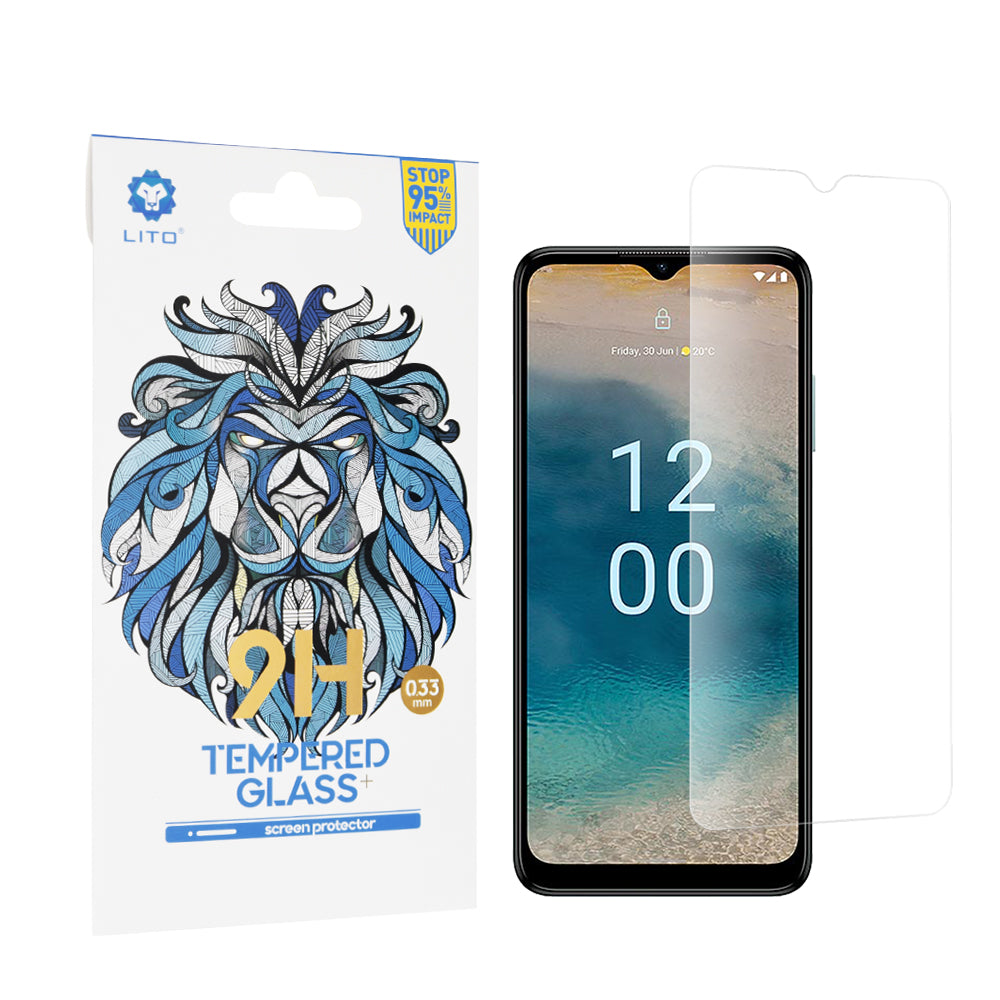Lito - 2.5D Classic Glass - Nokia G22 - Clear