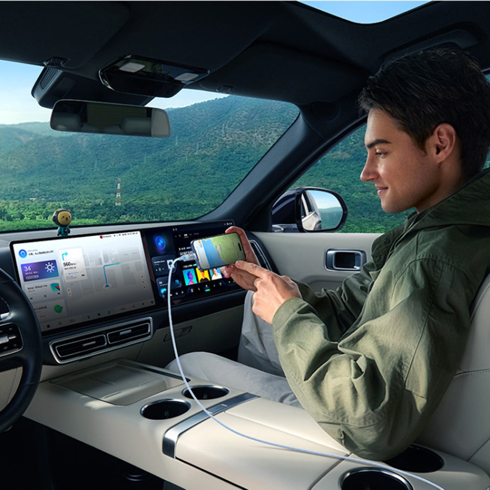 Baseus - Data Cable Gem (P10373001311-00) - USB-C to Lightning, Fast Charging 20W, 1m - Galaxy Blue