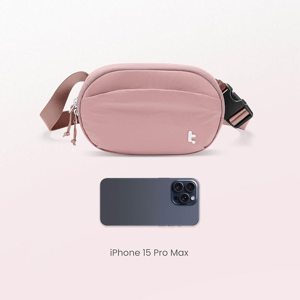 Tomtoc - Waist Bag T32 (T32S1G1) - with Belt for Recreational Activity, Fitness - Gray