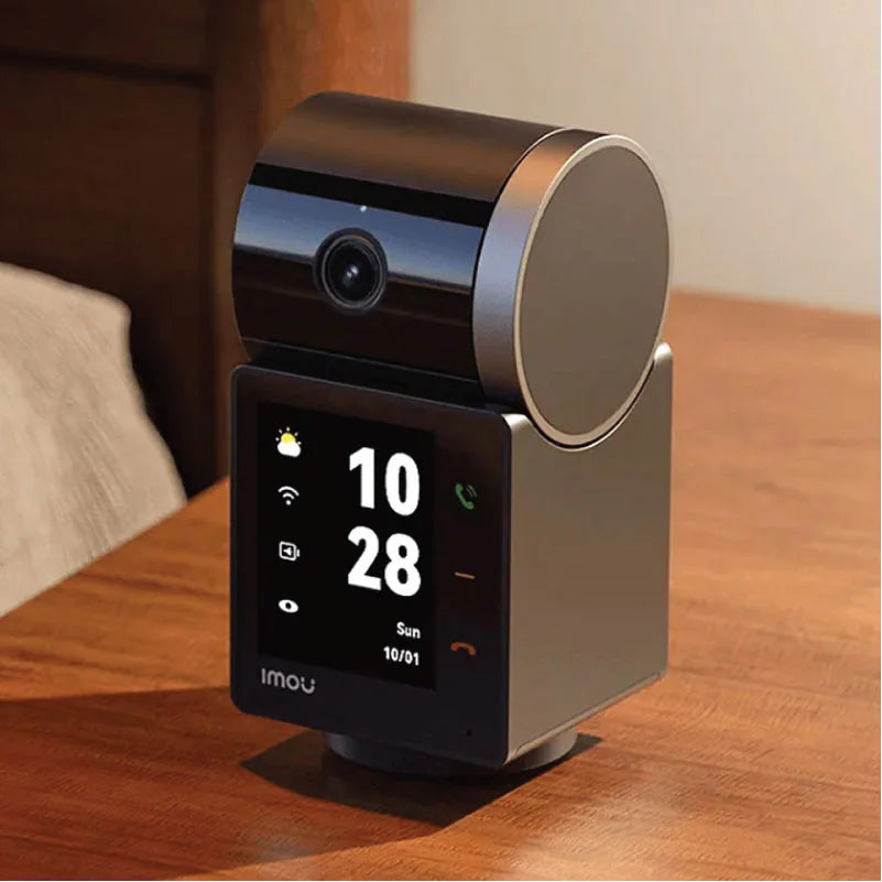 Imou - Indoor Wi-Fi Camera REX VT PRO (IPC-S2VBP-5M0WR) - 5MP, Night Vision, Human Detection, 2000mAh - White