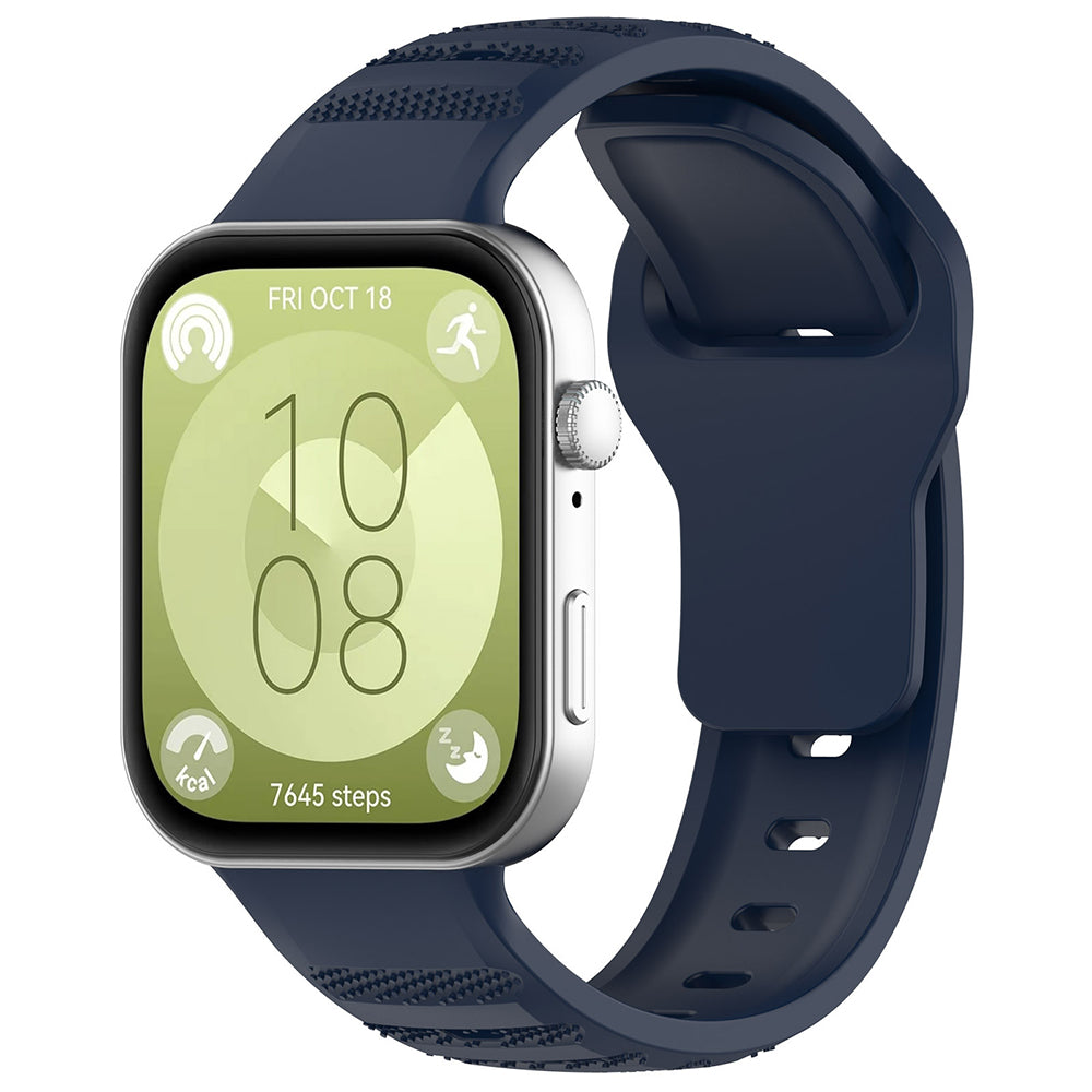 Techsuit - Watchband (W050) - Huawei Watch Fit 3 / Fit 4 / Fit 4 Pro - Blue
