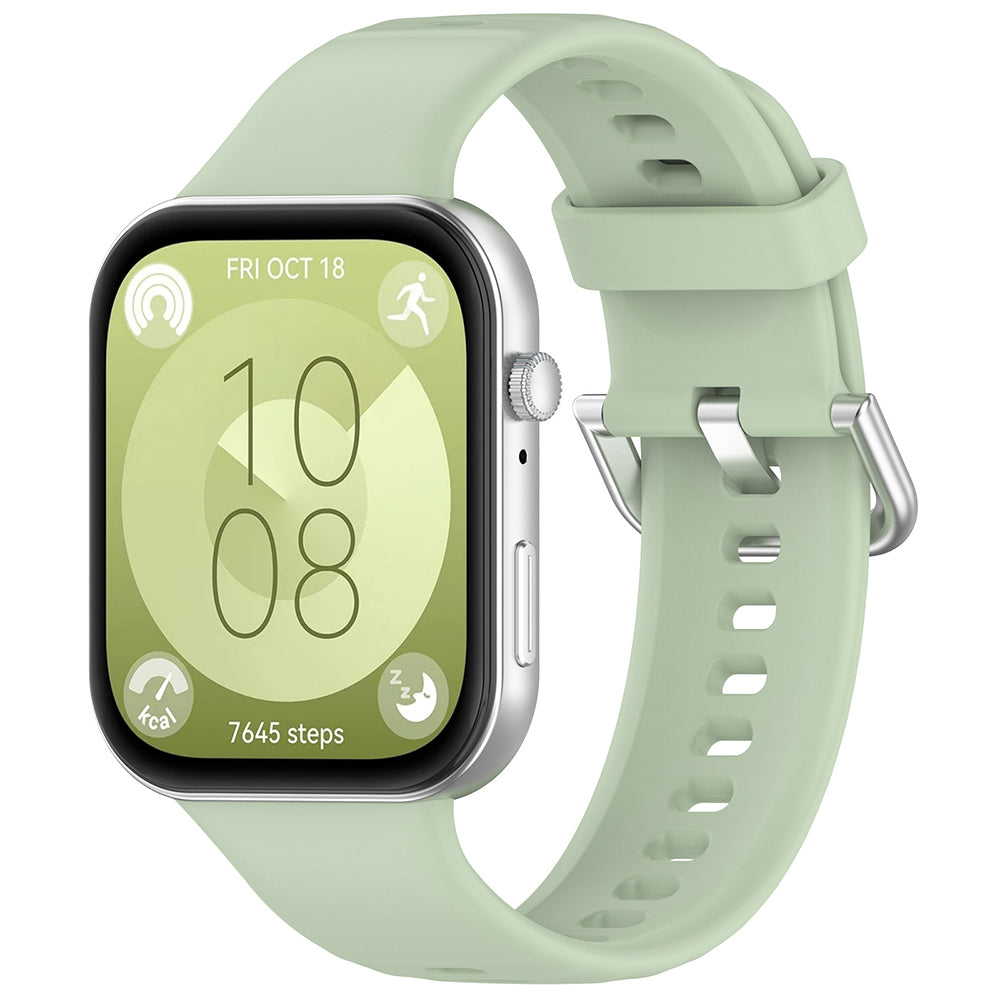 Techsuit - Watchband (W061) - Huawei Watch Fit 3 / Fit 4 / Fit 4 Pro - Light Green