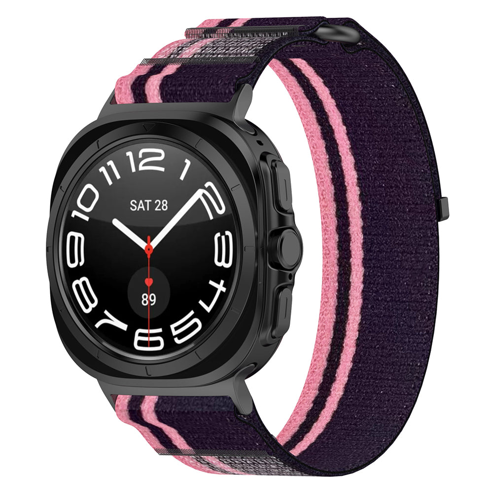 Techsuit - Watchband (W054) - Samsung Galaxy Watch Ultra 47mm / Watch Ultra 2 - Pink / Black