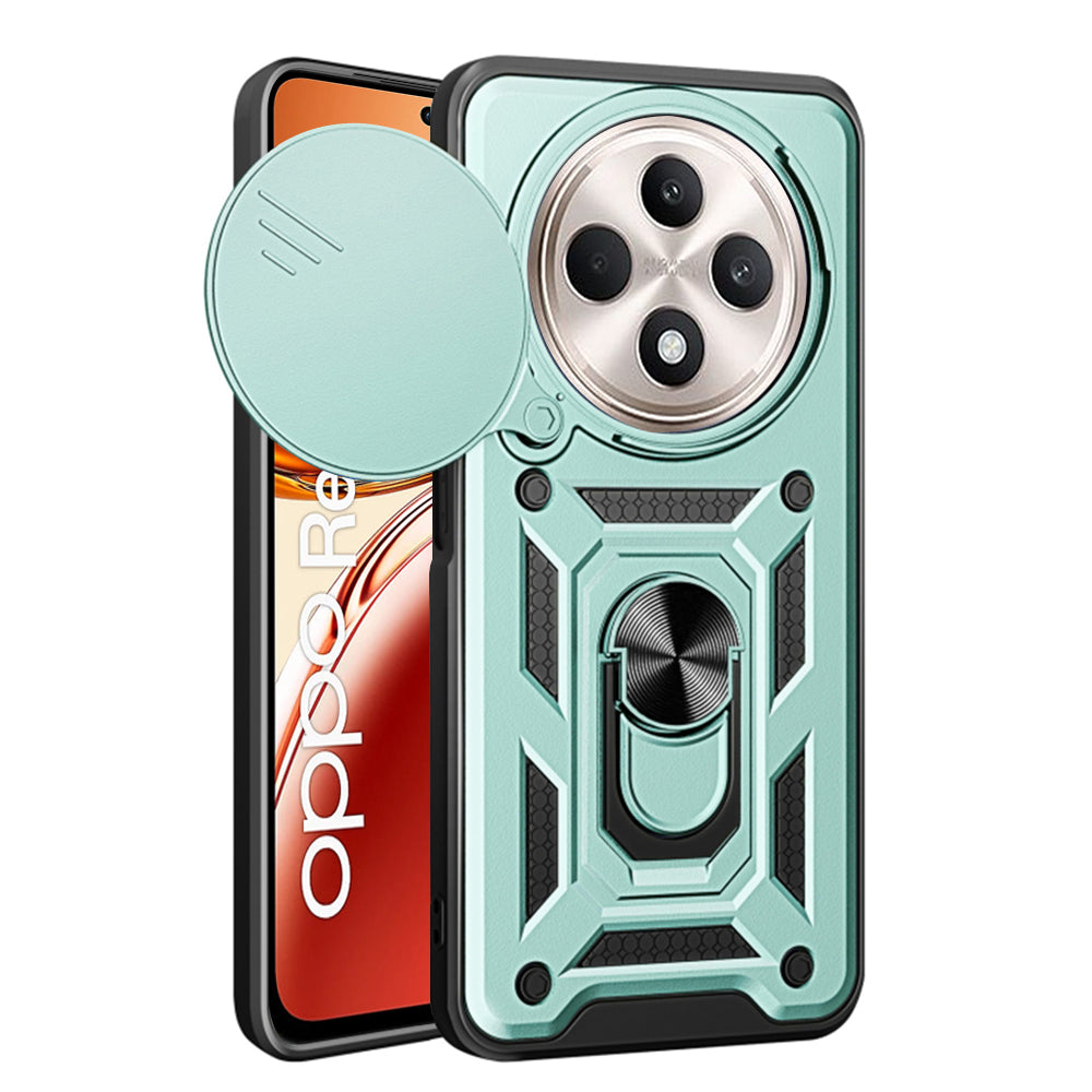 Techsuit - CamShield Series - Oppo Reno12 F 4G / Reno12 F 5G / Reno12 FS 4G / Reno12 FS 5G - Green