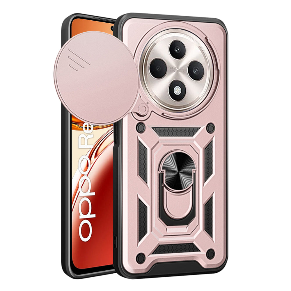 Techsuit - CamShield Series - Oppo Reno12 F 4G / Reno12 F 5G / Reno12 FS 4G / Reno12 FS 5G - Rose Gold