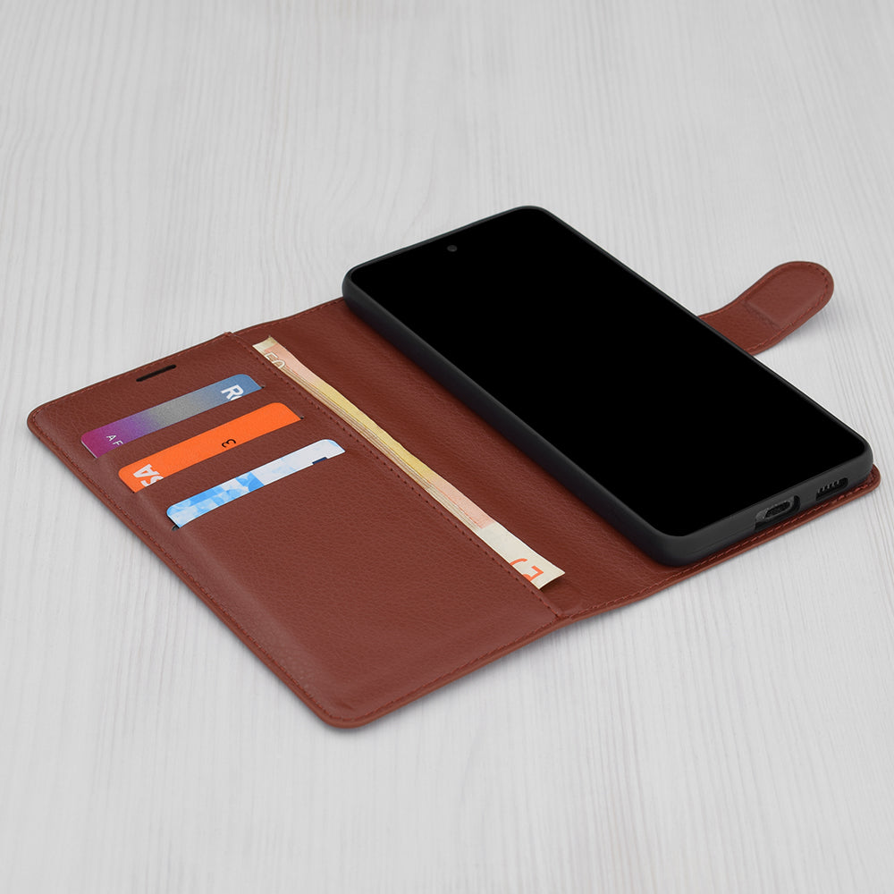 Techsuit - Leather Folio - Huawei Pura 70 Ultra - Brown