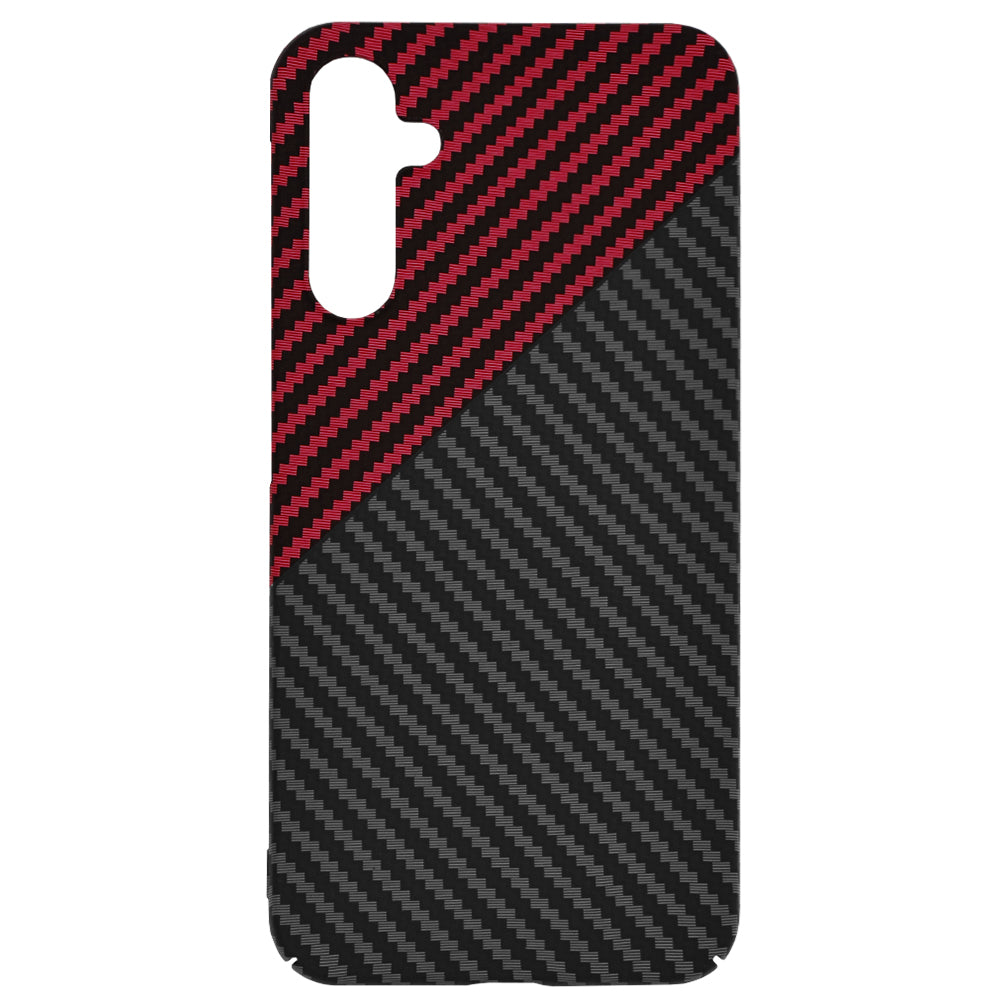 Techsuit - Carbonite FiberShell - Galaxy A15 4G / A15 5G - Red Vortex