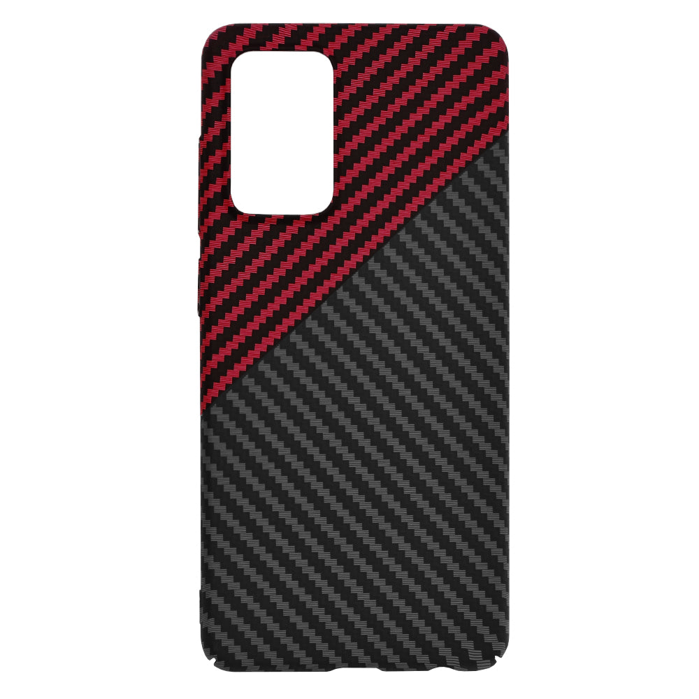 Techsuit - Carbonite FiberShell - Galaxy A52 4G / A52 5G / A52s 5G - Red Vortex