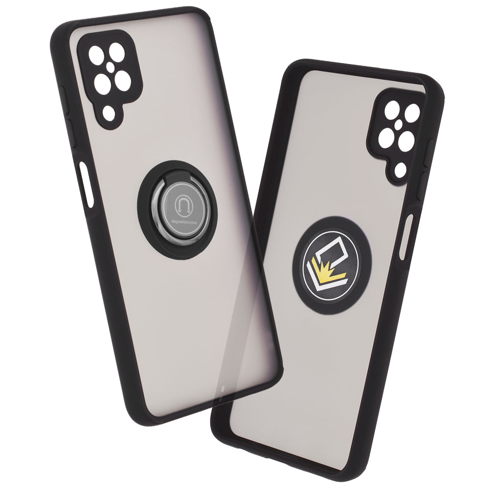 Techsuit - Glinth - Samsung Galaxy A12 / A12 Nacho - Black