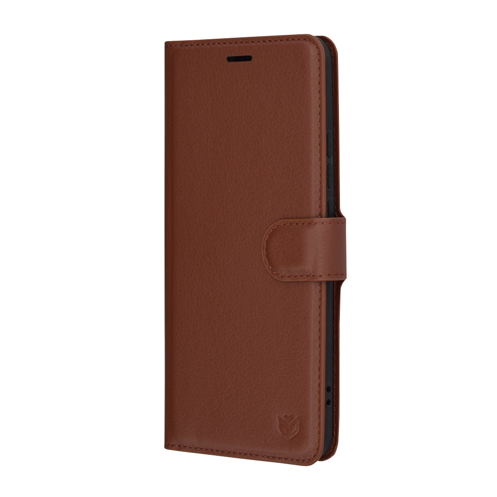 Techsuit - Leather Folio - Oppo Reno12 Pro - Brown