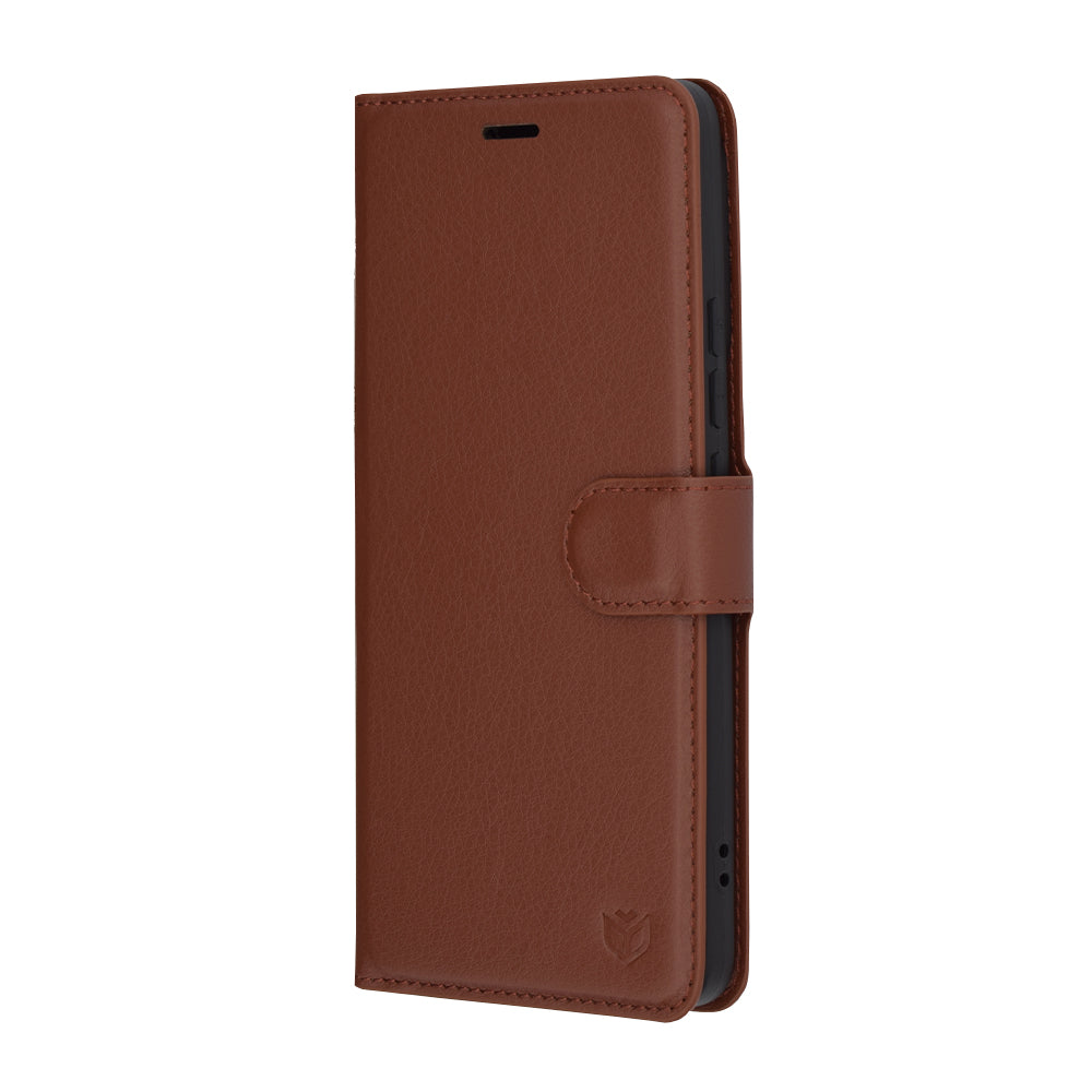 Techsuit - Leather Folio - Xiaomi Poco F6 - Brown