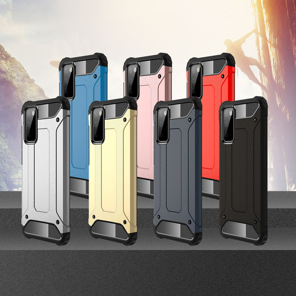 Techsuit - Hybrid Armor - Galaxy S20 FE 4G / S20 FE 5G - Black