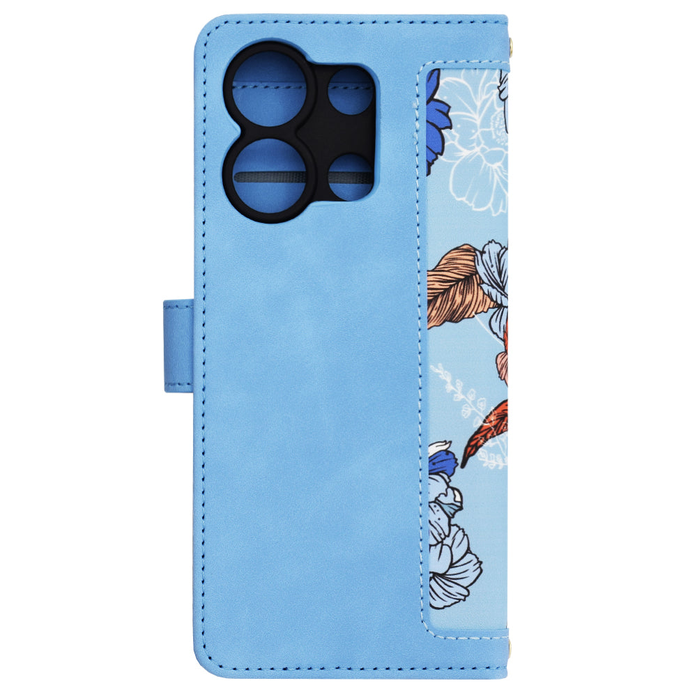 Techsuit - FlipCraft - Xiaomi Redmi Note 13 4G - Vibrant Blue