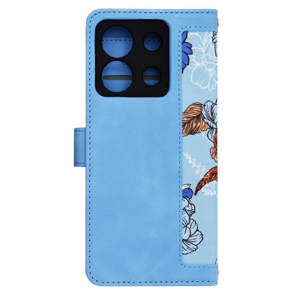 Techsuit - FlipCraft - Xiaomi Redmi Note 13 Pro 5G / Poco X6 - Vibrant Blue